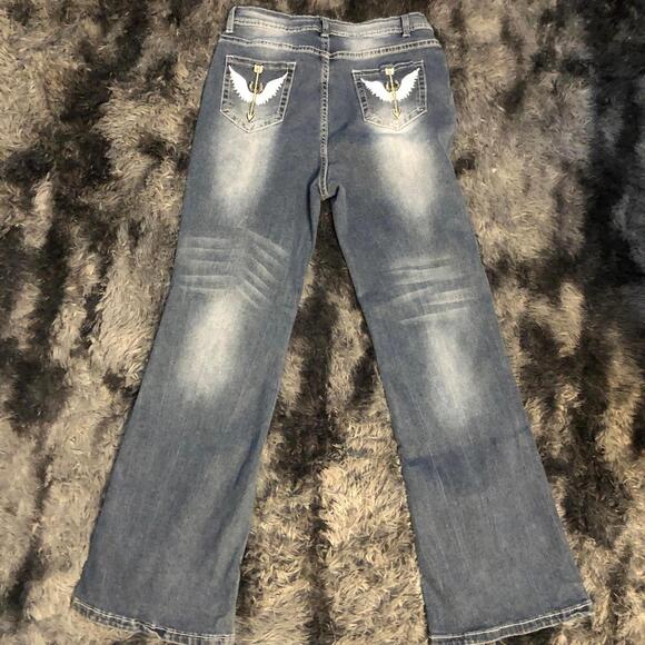 Stylish Women's Bootcut Jeans Size‎ L - Picture 1 of 5